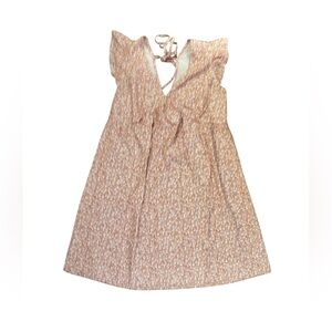 Floral Tie-Back Dress